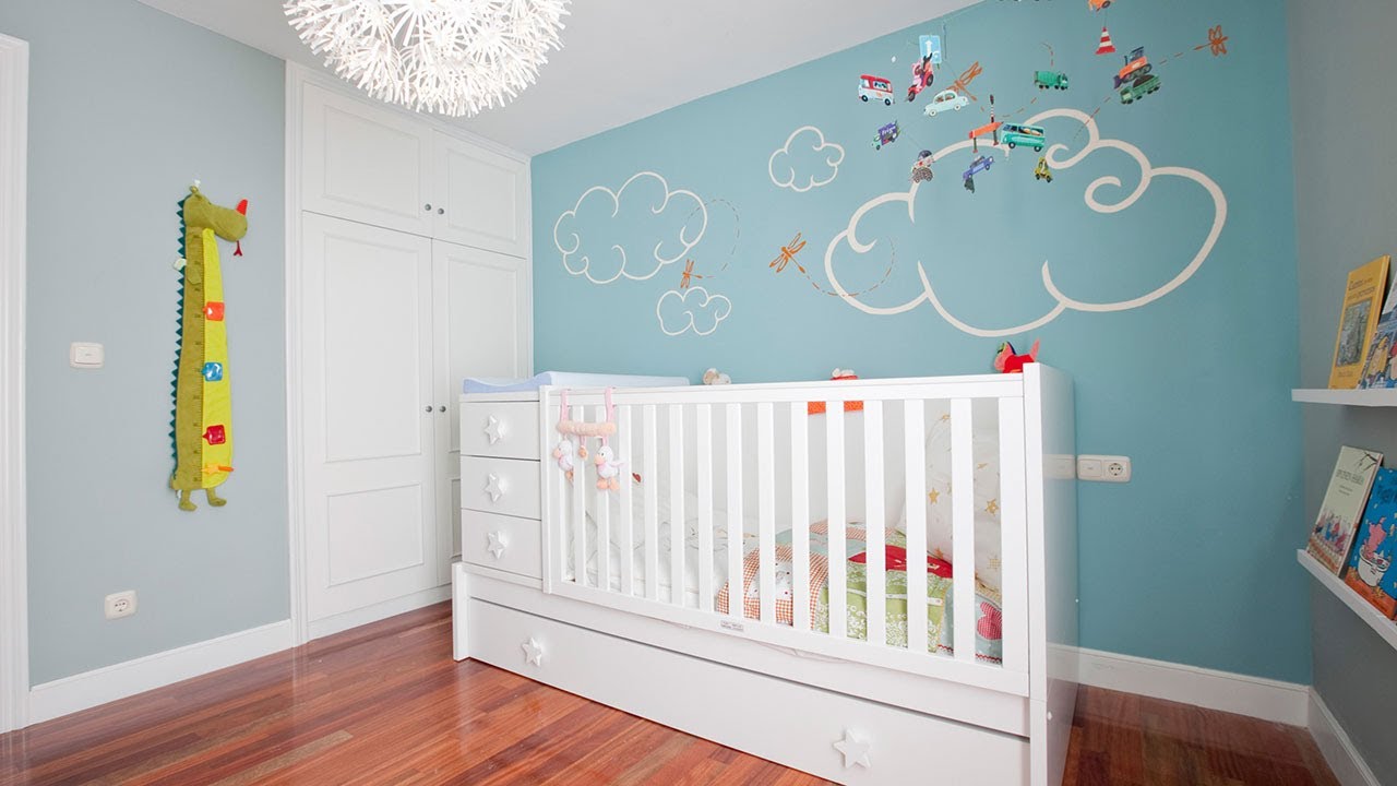 como pintar la habitación de un bebe