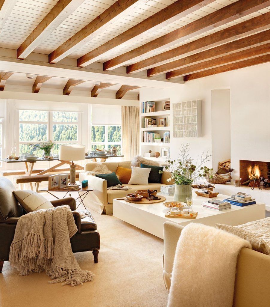 como tratar vigas de madera en interior